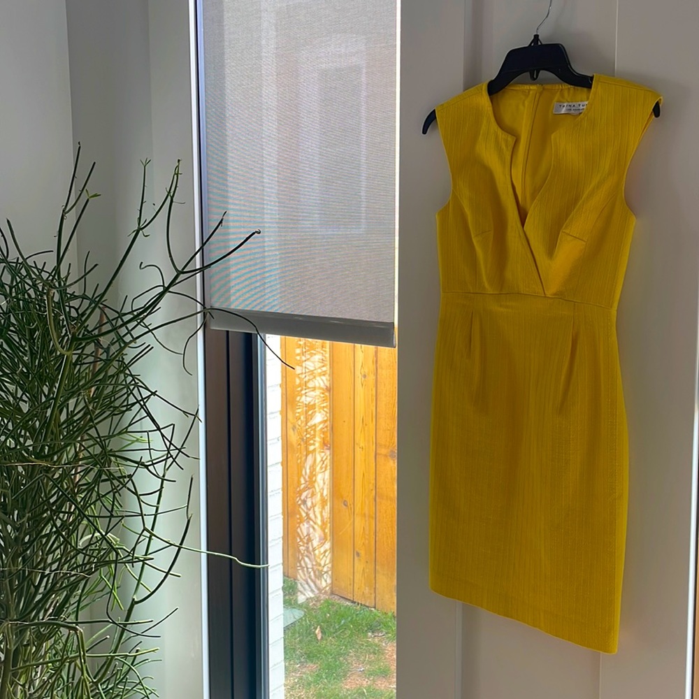 Vibrant Yellow Trina Turk Dress